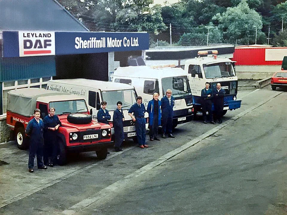The Sheriffmill team in the Leyland DAF years